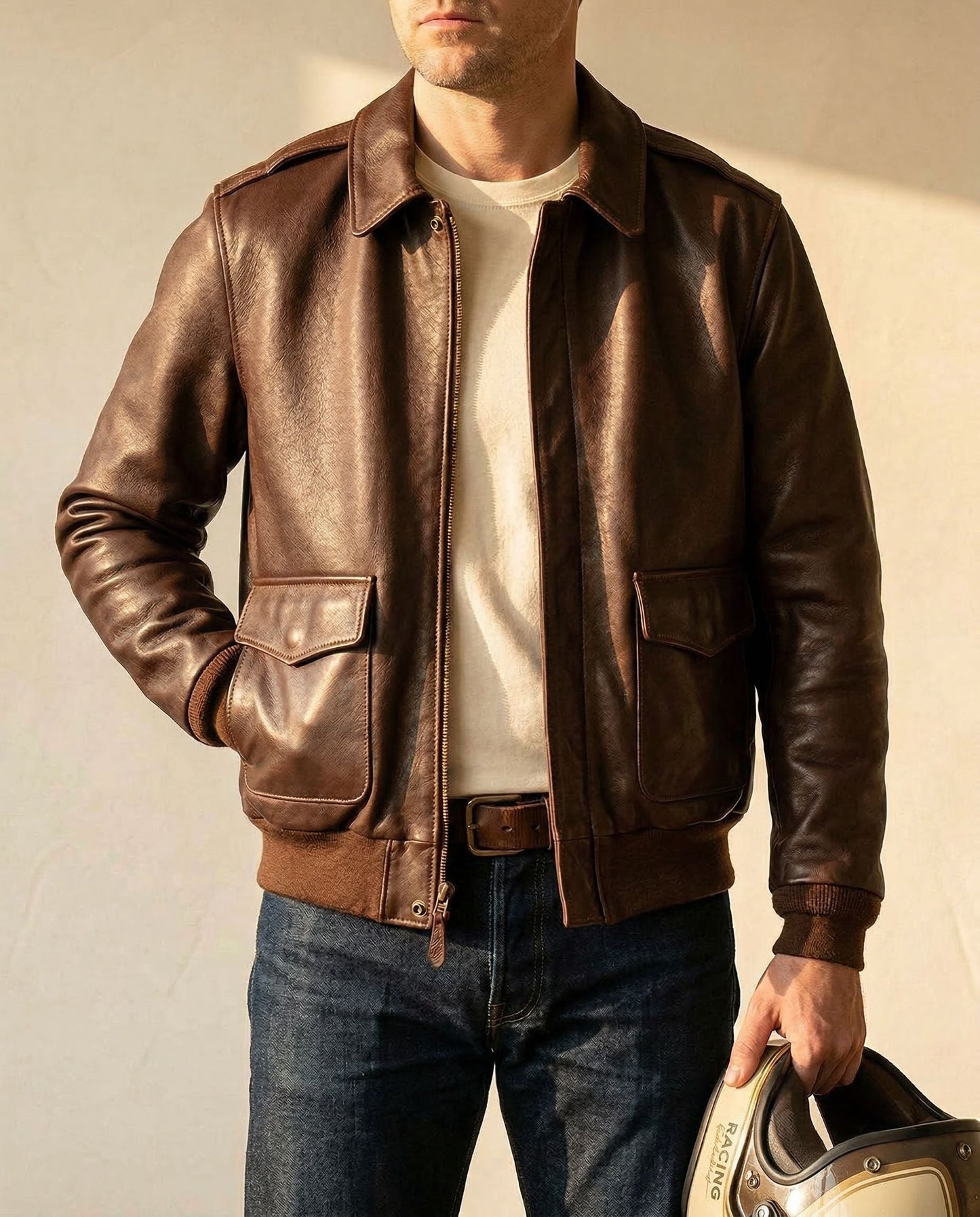 SHAPED™ | ROMANI LEATHER JACKET