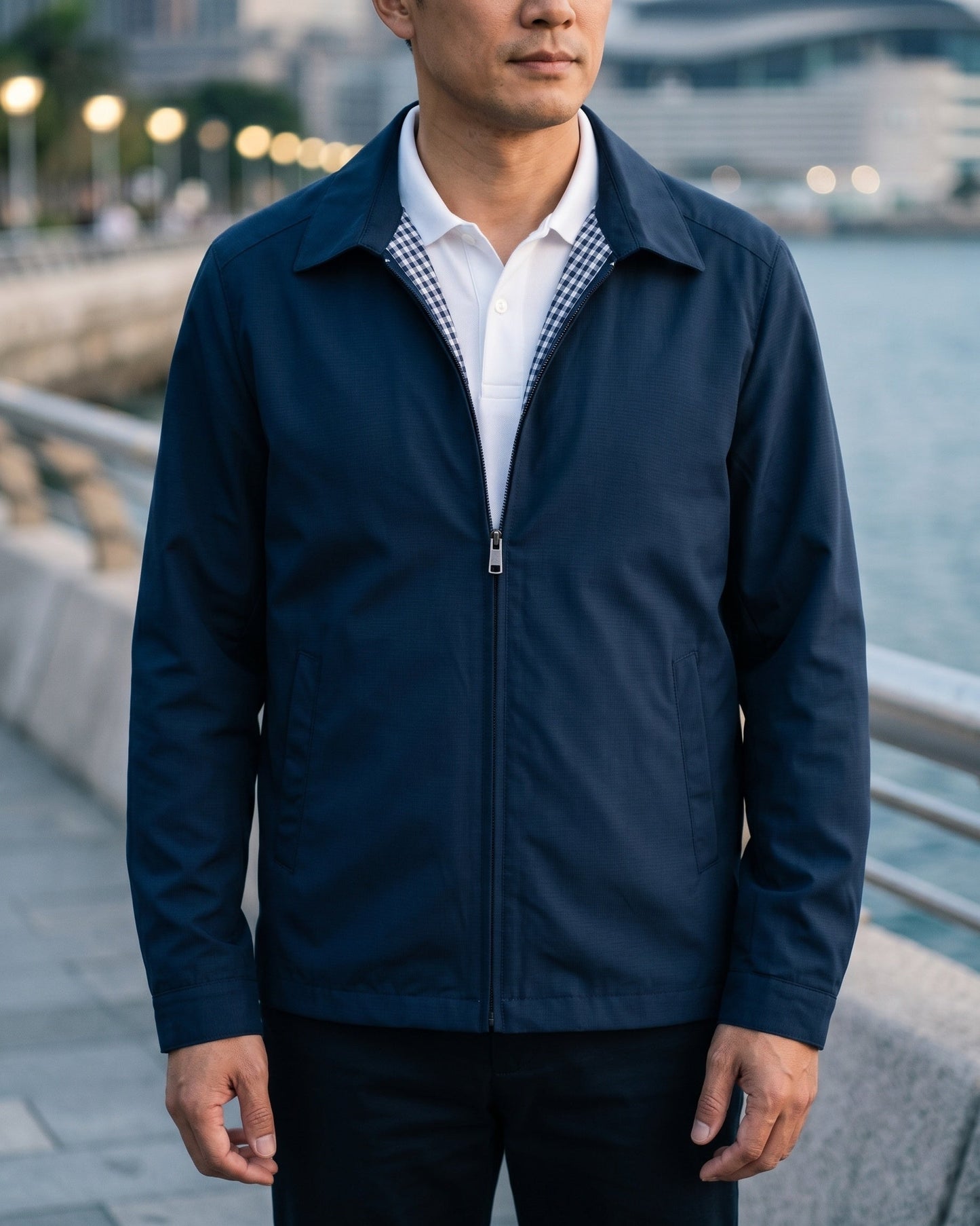 WHITFIELD ZIP-FRONT JACKET