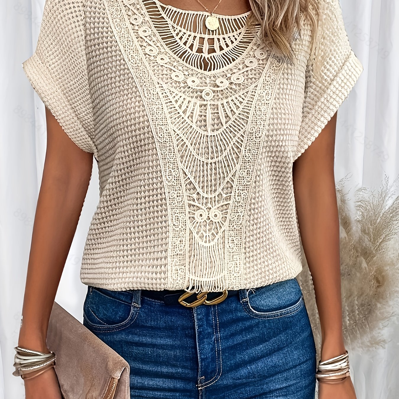 WISTERIA BATWING BLOUSE