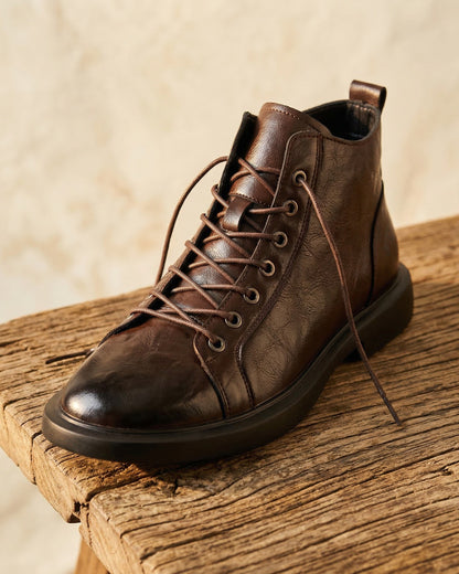 HOLLOWAY LEATHER BOOTS