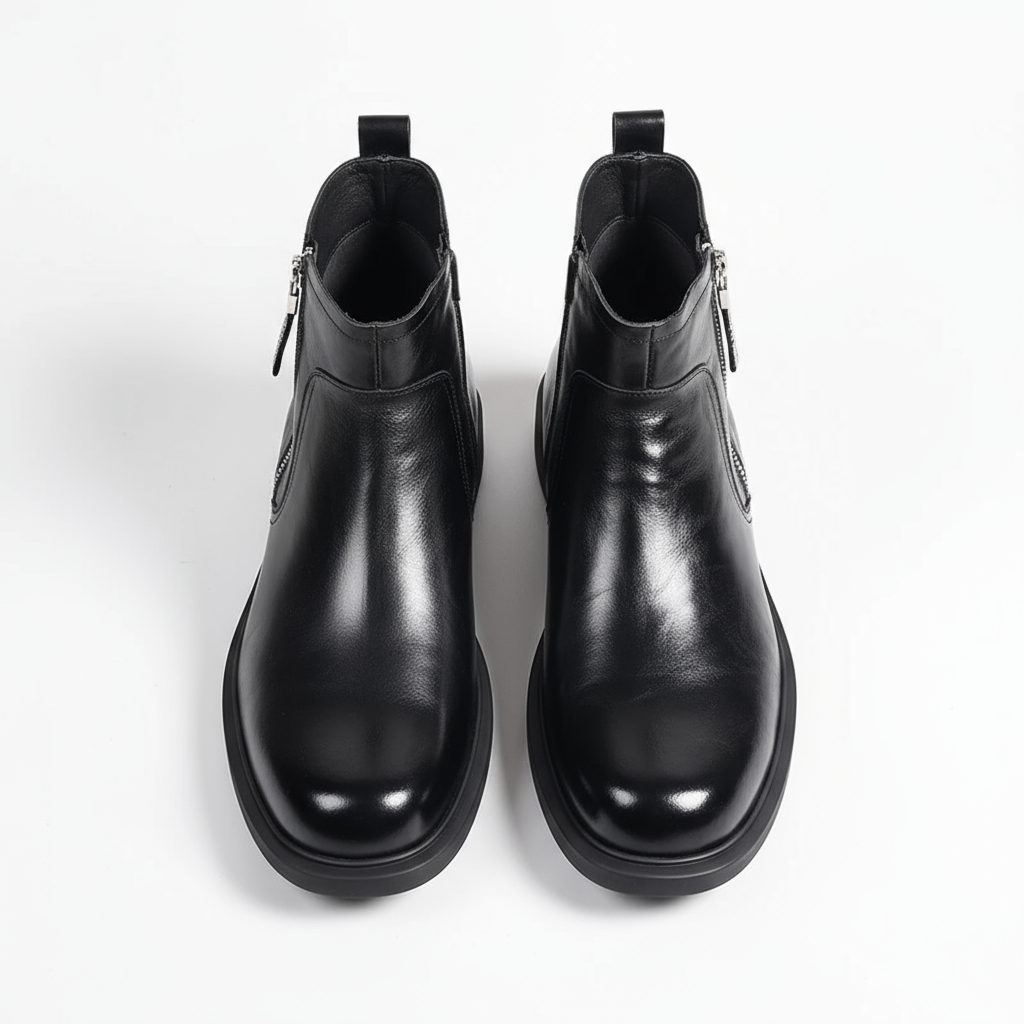 ASHFIELD LEATHER ZIP BOOT