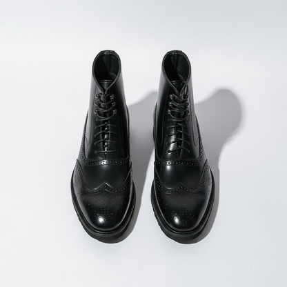 BRAXTON BROGUE BOOTS