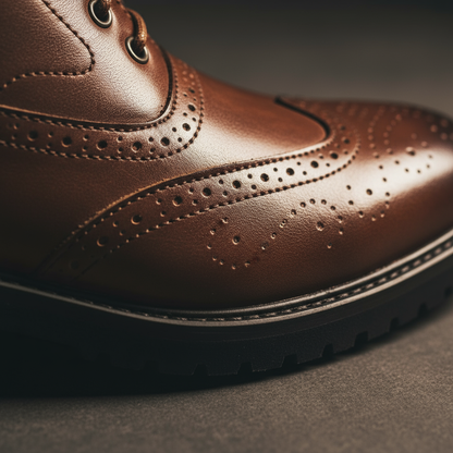 BRAXTON BROGUE BOOTS