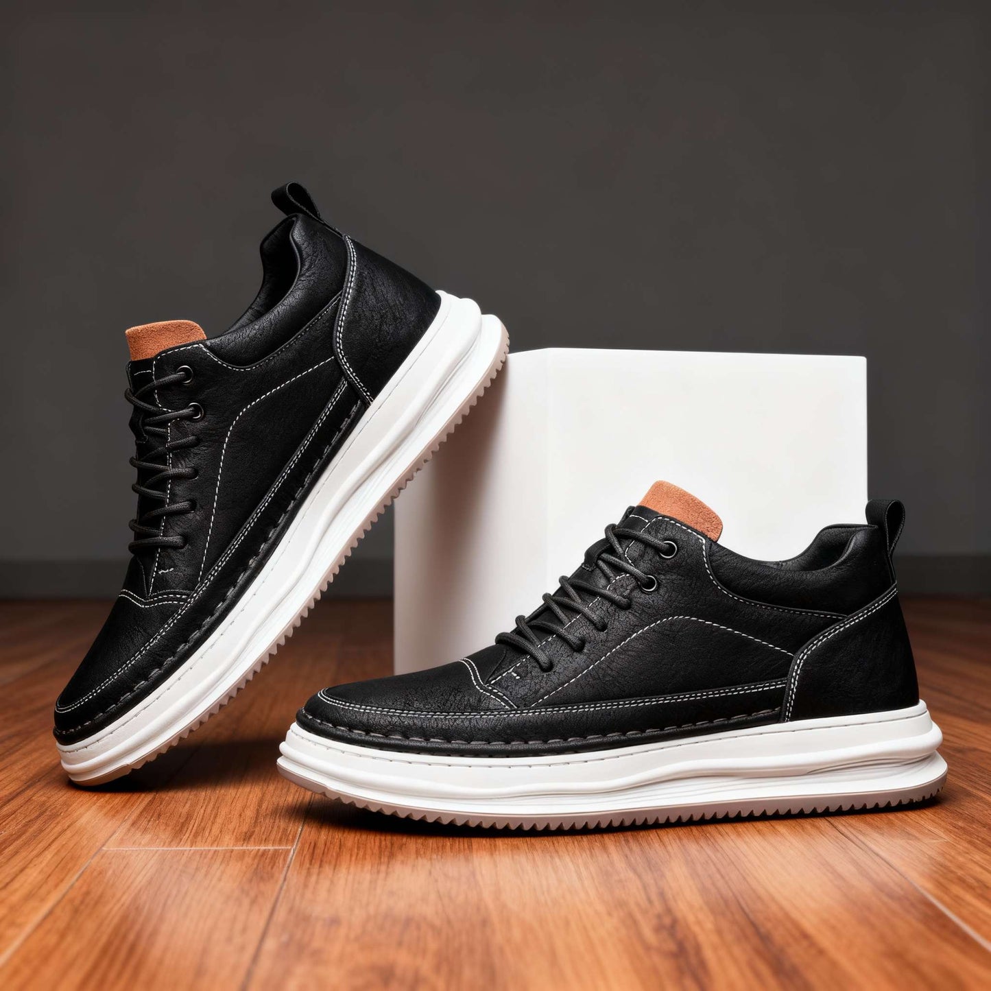 SHAPED™ | HARTWELL LEATHER SNEAKER