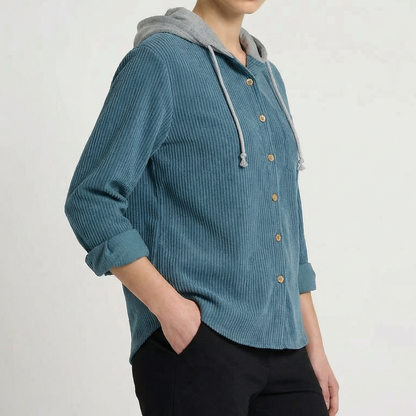 DUNEWOOD CORDUROY HOODIE